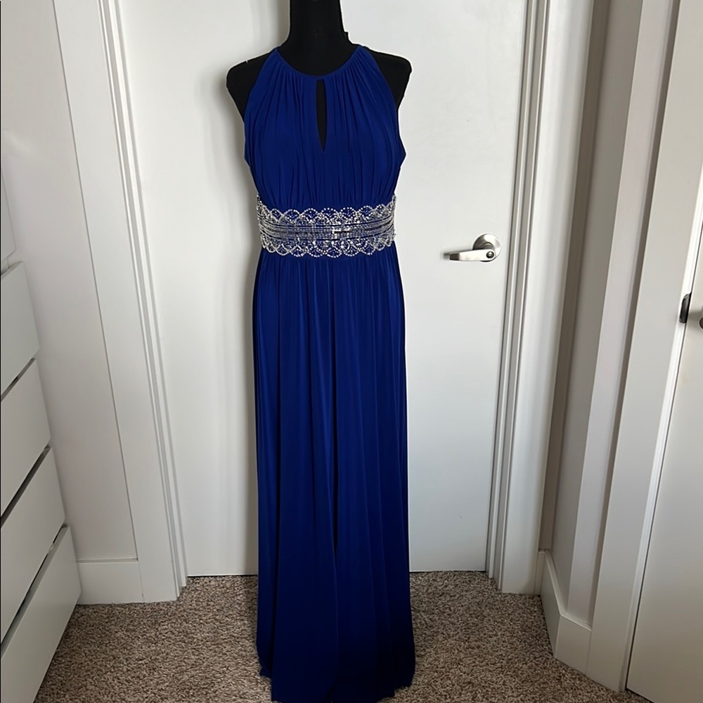 Blue Evening Gown